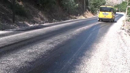 Aşırı Sıcaklar Asfalt Eritti