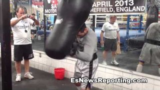 lucas matthysee vs danny garcia lucas in camp - EsNews Boxing