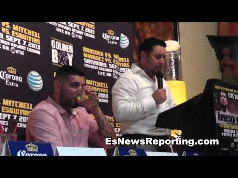chris arreola vs seth mitchell full press conference full hd - EsNews Boxing