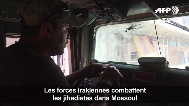 Les forces irakiennes combattent les jihadistes dans Mossoul