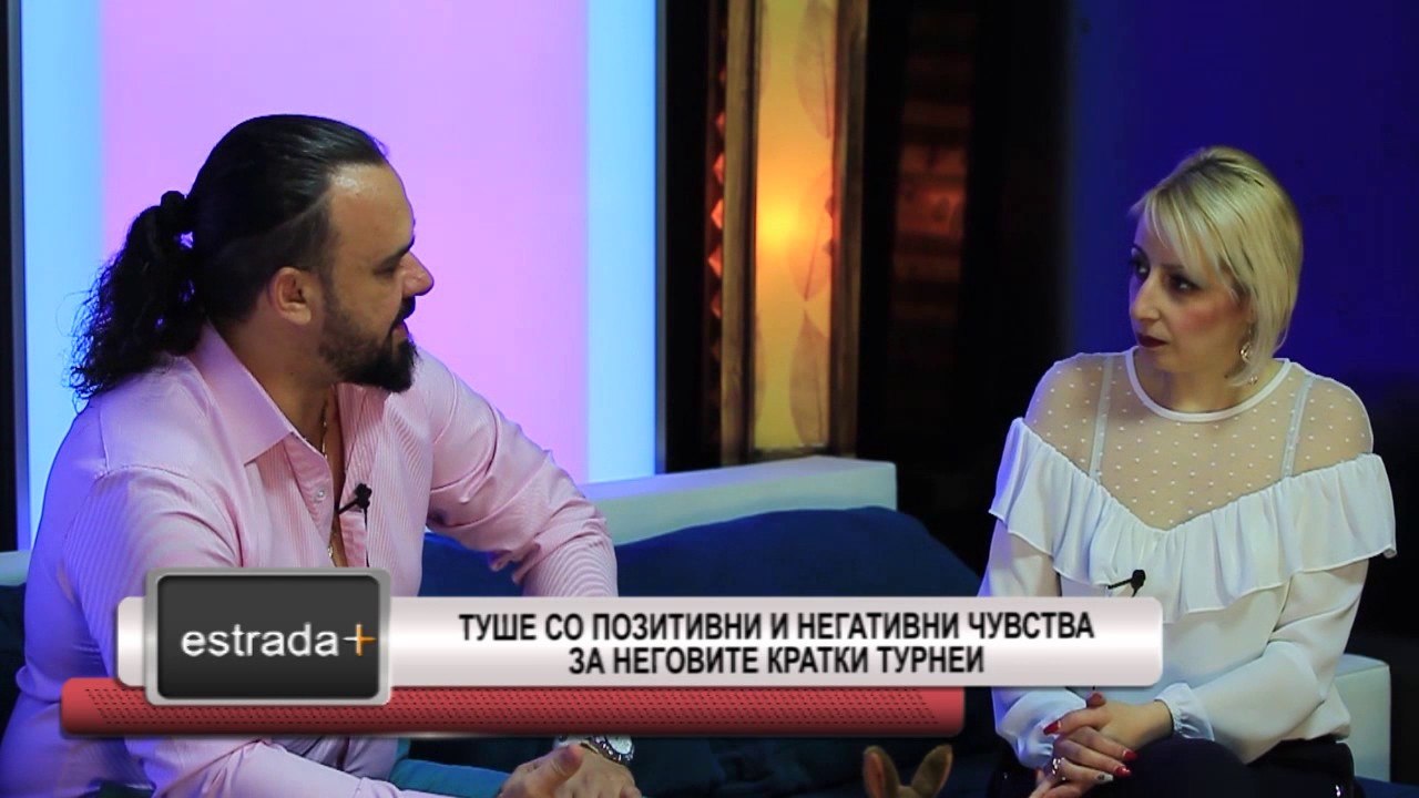 ESTRADA PLUS HD 21 03 2017 BLAGOJCE STOJANOSKI TUSE ZA CESTITE AVSTRALISKI TURNEI