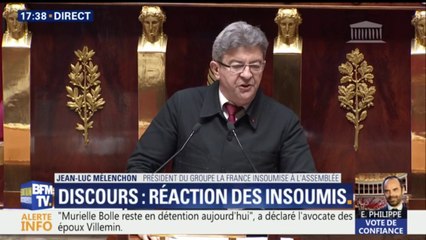 Pour Mélenchon, l'action du gouvernement, "c'est tirer un feu d'artifice dans une poudrière"