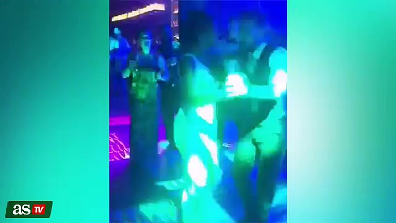 Messi en su baile nupcia