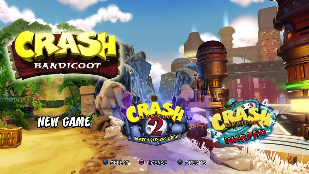 Crash Bandicoot GamePlay1