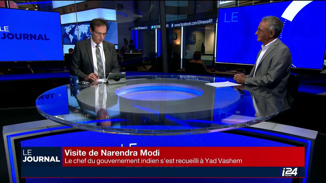 Narendra Modi en Israël: le chef du gouvernement indien s'est recueilli à Yad Vashem
