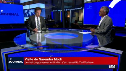 Narendra Modi en Israël: le chef du gouvernement indien s'est recueilli à Yad Vashem