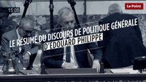 Le résumé du discours de politique générale du Premier Ministre Edouard Philippe