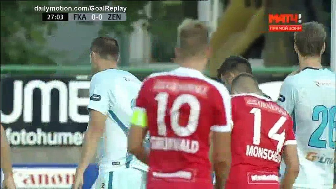 Petar Filipovic Goal HD - Austria Vienna 1 - 0 Zenit Petersburg - 04.07.2017 (Full Replay)