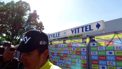 Geraint Thomas : « Ce sont des choses qui arrivent dans les sprints »