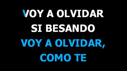 Como te voy a olvidar  - Los Angeles Azules -  Karaoke -  Letra