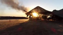 US Marines release video showing them firing on Isis in Syria