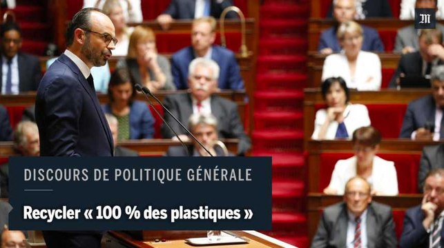 Diesel, plastique, carbone : les mesures pour l'environnement d'Edouard Philippe