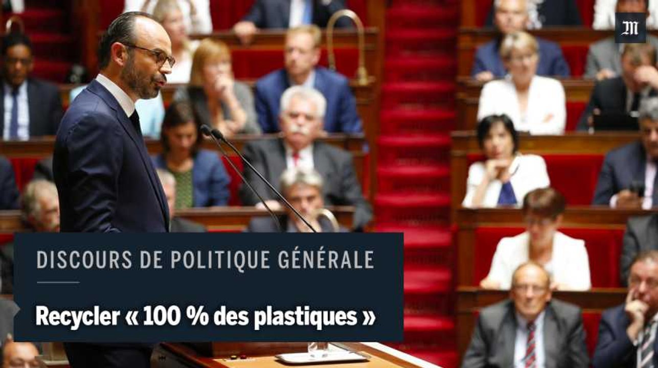 Diesel, plastique, carbone : les mesures pour l'environnement d'Edouard Philippe