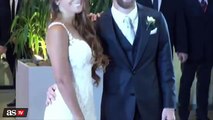 Vídeo - Los novios, el beso, los invitados... La alfombra roja de la boda de Messi y Antonella -