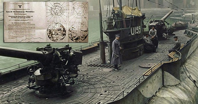 German Maps and Documents from ww2 from Antarctica that Confirm the Hollow Earth Accounts