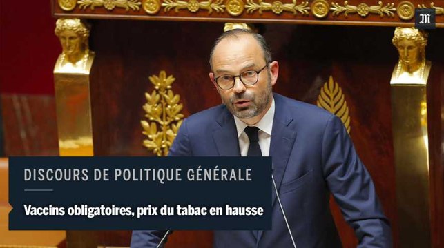 Vaccins, soins dentaires, tabac : les mesures pour la santé voulues par Edouard Philippe