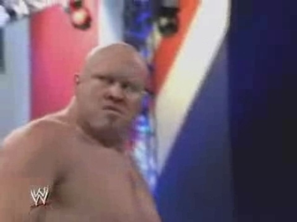 wwe Smackdown  Snitsky vs Robbie Brookside 19/10/07