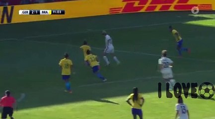 Hasret Kayikci GOAL HD - Germany W 1-1 Brazil W 04.07.2017