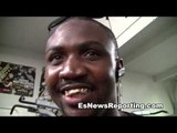 boxing stars andrew tabiti and Will Clemons on mayweather vs caenlo garcia matthysse - EsNews