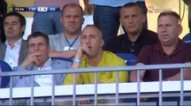 Ramush Haradinaj shikon lojen i merzitur nga 4 gollat e skuadres kundershatre !!!