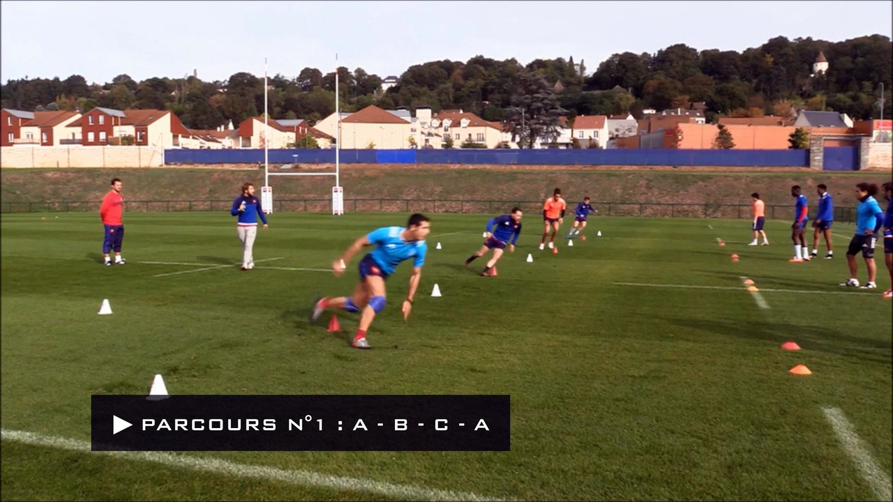 Séance vitesse - Bloc N°2 : parcours d'appuis