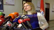 Report TV - Shkodër, Bashkia ngre çadër përballë aktivitetit të Ramës