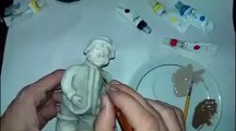 hildren - How to make - Santa Claus - From clay
