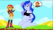 ✿ My Little Pony MLP Equestria Girls Transforms with Animation PREGNANT Princess Luna HD