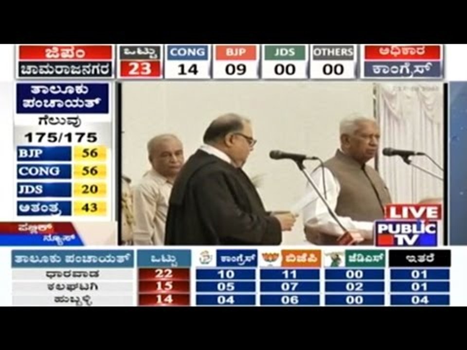 SK Mukherjee Swears In As Judge Of Karnataka High Court