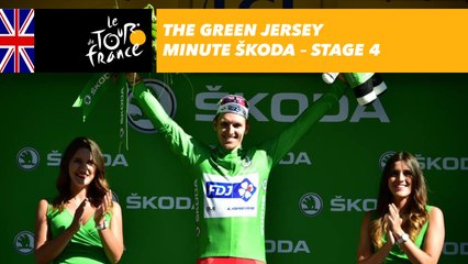 The ŠKODA green jersey minute - Stage 4 - Tour de France 2017