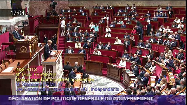 Discours de politique générale : Marc Fesneau s'exprime à l'Assemblée nationale