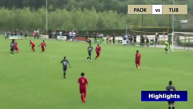 4-0 Efthimis Koulouris Goal – PAOK 4-0 AFC Tubize – 04.07.2017