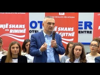 Report TV - Fier, Meta: Të rikthejmë dialogun për zgjedhje me standarde