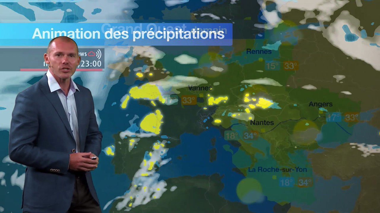 Prévisions météo pour la journée du mercredi 5 juillet