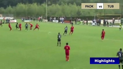 4-0 Το γκολ του Ευθύμη Κουλούρη – ΠΑΟΚ 4-0 Τουμπίζ - 04.07.2017