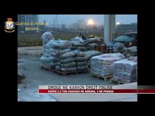 Drogë me kamion drejt Italisë - News, Lajme - Vizion Plus