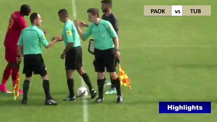 PAOK 4-0 AFC Tubize – Highlights 04.07.2017
