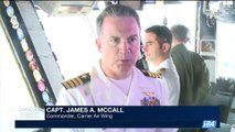 i24NEWS DESK | i24NEWS goes aboard USS George H.W. Bush | Tuesday, July 4th 2017