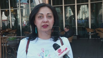 Shkup, nxënësit me maska kundër ndotjes së ajrit