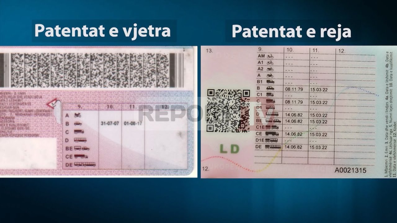 Report TV - Zyrtare, hidhen në qarkullim  patentat e reja, ja çfarë ndryshon