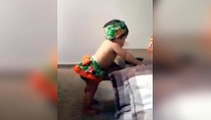 Cette petite fille ne supporte pas qu'on lui coupe la musique quand elle danse