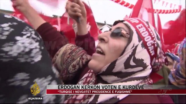 Erdogan kërkon votën e kurdëve - News, Lajme - Vizion Plus
