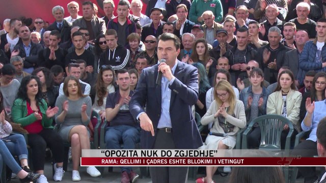 Rama: Qëllimi i çadrës është bllokimi i vetingut - News, Lajme - Vizion Plus