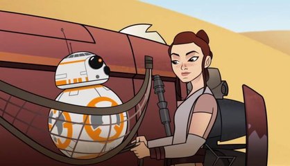 Star Wars : Fuerzas del Destino ( BB-8 y los bandidos ) - sub español