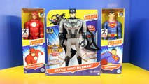 Et homme chauve-souris bataille par par ligue le le le le la jouets aile avec Justice action batmobile superman flash kt