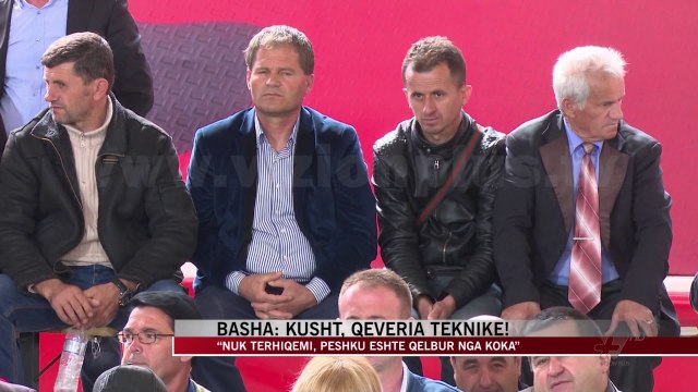 Basha: Nuk tërhiqemi, peshku është qelbur nga koka - News, Lajme - Vizion Plus
