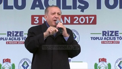 Erdogan: Turqit të sfidojnë “nipat e nazistëve” - Top Channel Albania - News - Lajme