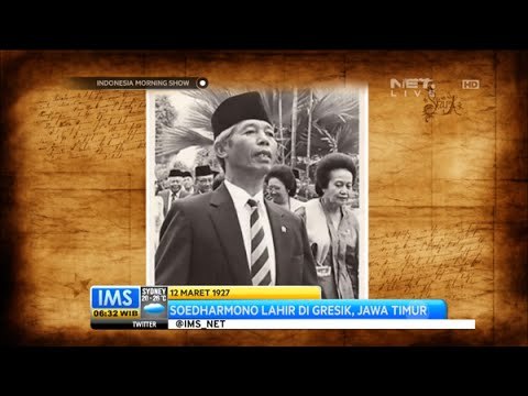 Today's History 12 Maret 1927 Soedharmono lahir di Gresik - IMS