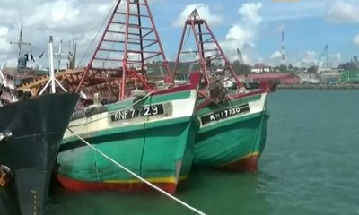 Curi Ikan di Natuna, 2 Kapal Berbendera Malaysia Ditangkap
