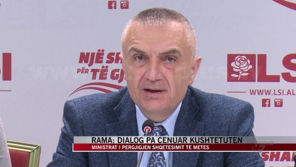 Download Video: Rama nuk tërhiqet: Dialog pa cënuar Kushtetutën - News, Lajme - Vizion Plus